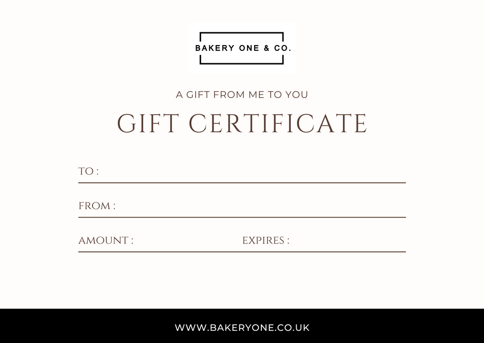 Bakery One & Co. Gift Card